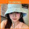 Sweetheart Mint Stylish Sun Protection Bucket Hat For Women With Large Brim Design Adjustable