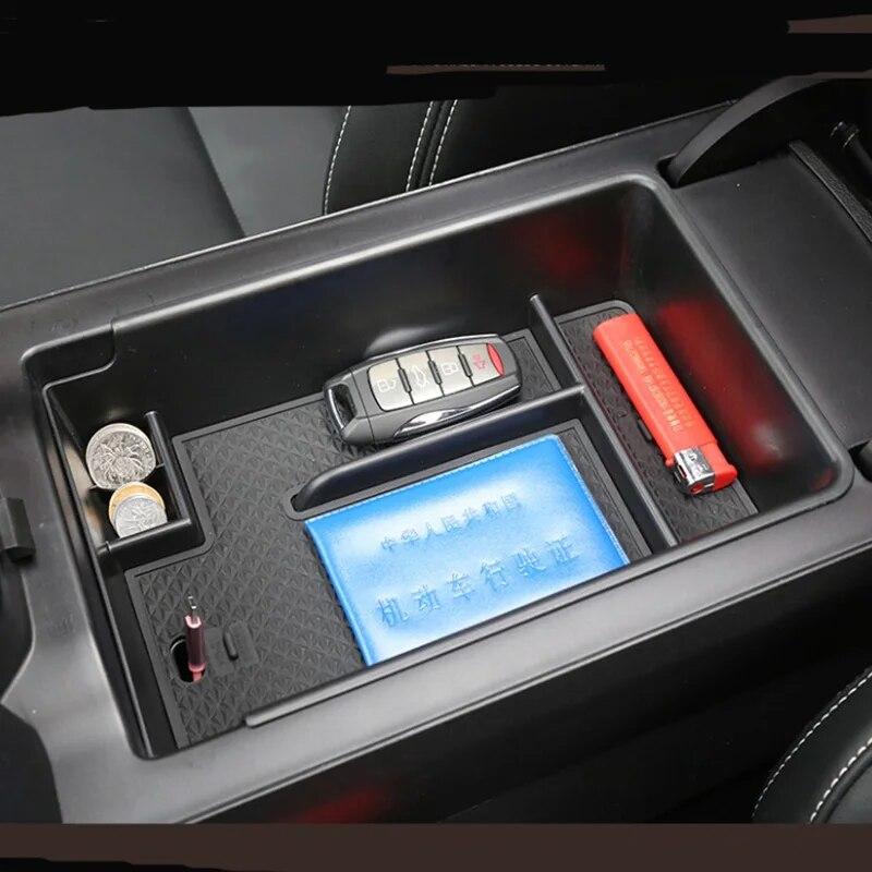 Центральная консоль автомобиля, подлокотник, контейнер для хранения, органайзер, держатель, лоток для Haval H6 3th Gen 2021 2022, декоративные аксессуары