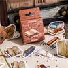 Ретро-журнал Набор стикеров для DIY: 46 самоклеящихся герметизирующих наклеек для декора.