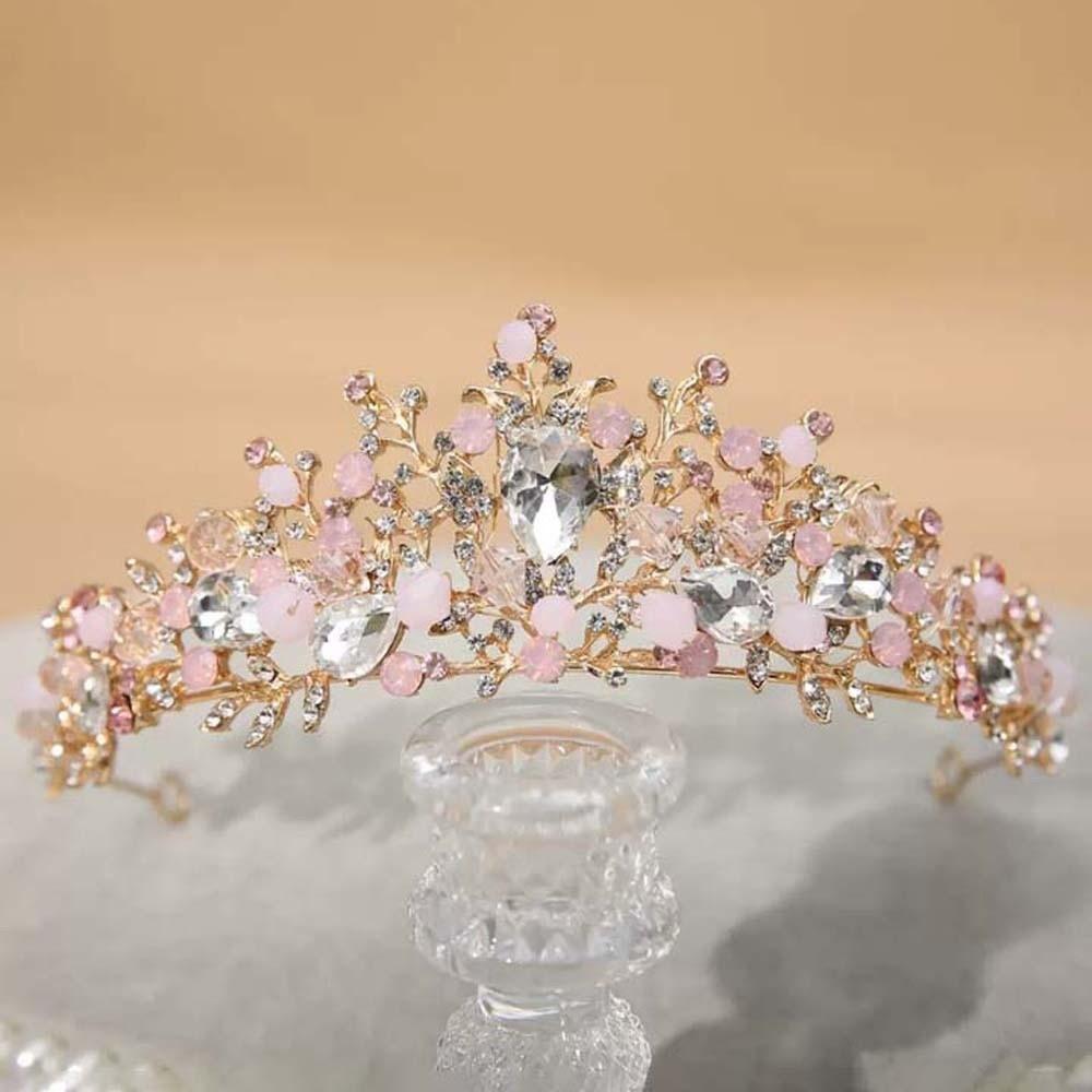 Элегантный Корона Аксессуар для Волос Блестящая Тиара с Стразами для Принцессы Аксессуары для Одежды