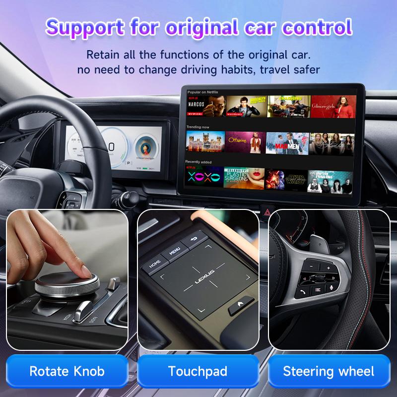 Carlinkit Tbox Uhd Carplay Android 13 Dongle 8G 128GB Wireless Adapter Android Car Play Radio Black Box Universal Carplay Module