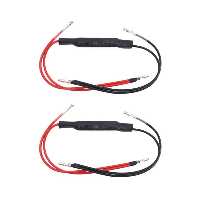 2x Универсальный 10 Вт 10 Ом мотоциклетный указатель поворота светодиодный индикатор нагрузочный резистор адаптер реле вспышки мигалка исправление ошибки для Honda