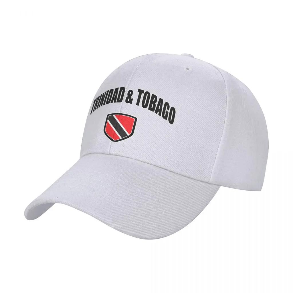 Trinidad and Tobago Sport With Patriotic Flag Shield Baseball Cap Golf Wear Golf Hat Man luxury woman cap For WomenMen's