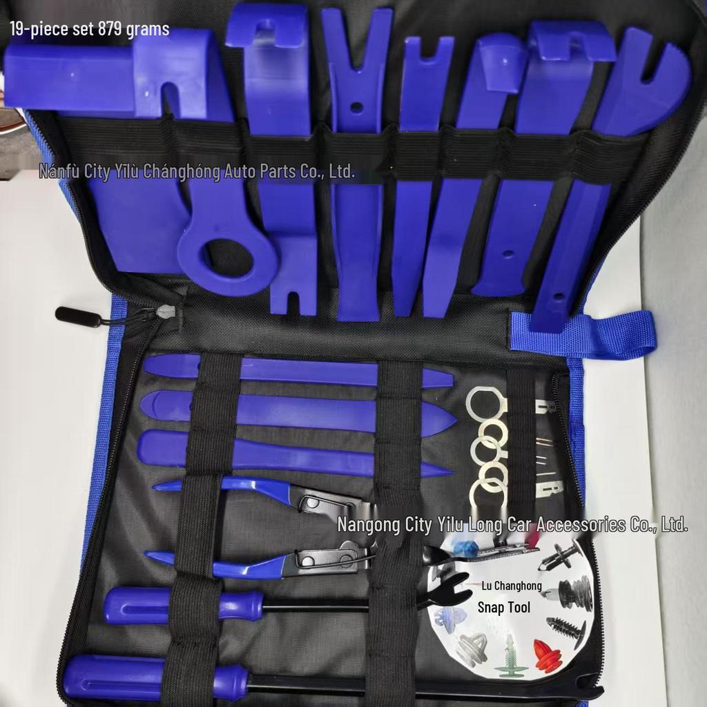 Набор монтировок и отверток для ремонта автомагнитол – 19/20/25/38/40/439 шт. с сумкой для инструментов