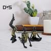 Yoga Figure Statue Resin Zen Yoga Figurine Home Desktop Decor Yoga Pose Ornament for Meditation Room Yoga Room Yoga Lovers Gift