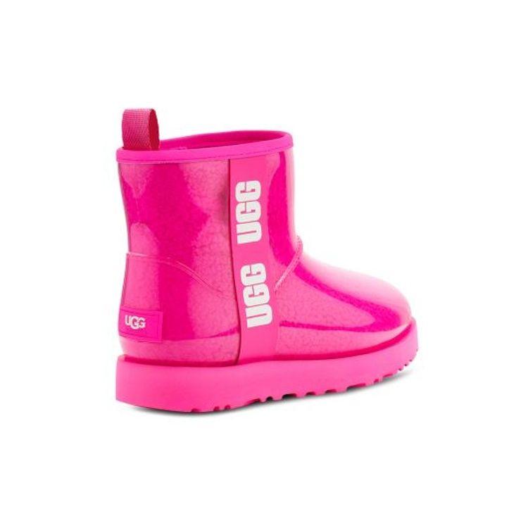 UGG Классические прозрачные мини кроссовки для женщин с питайей розово-белые 1113190-DFRT