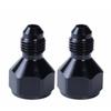 2pcs Aluminum Alloy Precision Machined Hose Fitting Adapter An8 An10 To An6 An8 Oil Hose Adapter Kit