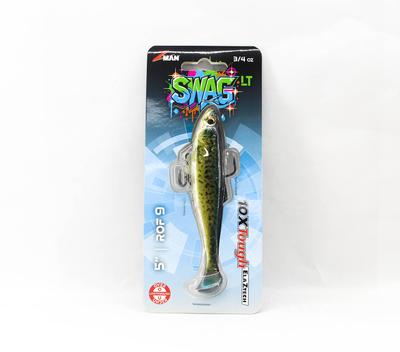 Zman Мягкая приманка Swag Swimbait LT 5 дюймов Малек окуня (4910)
