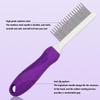Mixed Long Short Teeth Pet Slicker Brush Metal Fine Pin Pet Grooming Comb  Cat Dog Beauty Care