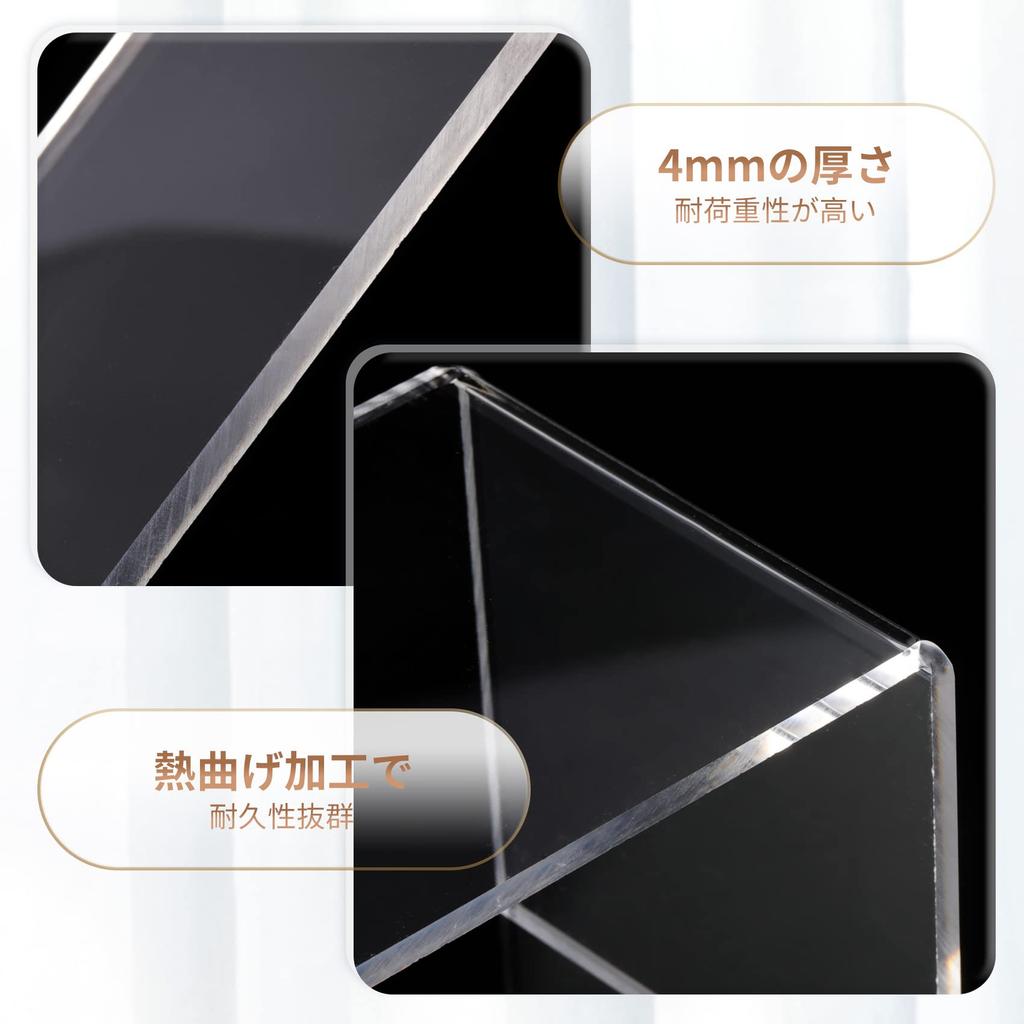 Подставка для демонстрации сцены из акрила Annhua, набор из 5 штук, подставка для демонстрации Хинаты из акрила, подставка для демонстрации лестницы из акрила, подставка для демонстрации фигур из акрила, подставка для подъема 4 мм