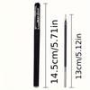 20 Pieces of 0.5mm Black Gel Pens, Suitable for School or Office Use, Business Signature Pens, Student Examination Pens