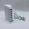 5V4A 20W интеллектуальное зарядное устройство с несколькими портами USB 6 в 1, совместимое с различными устройствами IOS/Android, портативная мини-зарядная станция