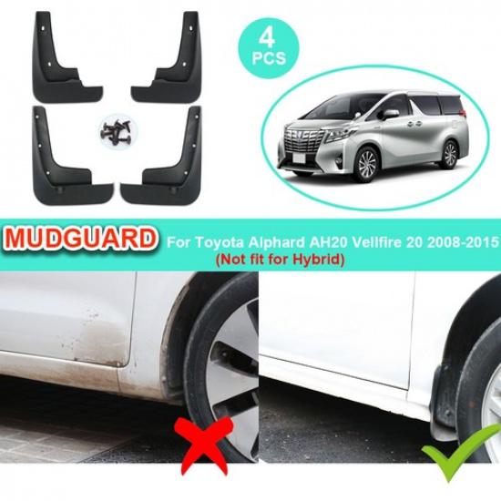 Автомобильные брызговики для Toyota Alphard AH20 Vellfire 20 2008 - 2015 Крыло