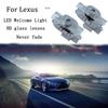 Подходит для Lexus LX RX GS GX LC RC LS ES IS NX TX UX HD LED Приветственный свет, который никогда не тускнеет