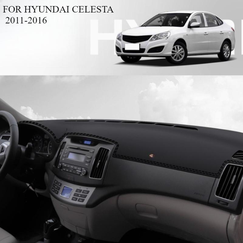 ДЛЯ HYUNDAI CELESTA 2011-2016 Автомобильный коврик на панель приборов Dashmat Покрытие-чехол на панель приборов Защита от солнца Коврик на панель приборов Аксессуары