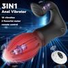 Беспроводной пульт дистанционного управления Анальный вибратор Мужской массажер простаты Вставной дилдо Женский мастурбатор Гей стимулятор Товары для взрослых
