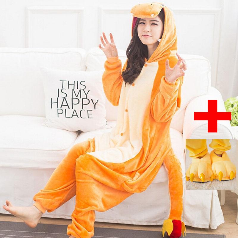 Kigurumi Pajamas for Women Cosplay Costume Adults Anime Homewear Suit Cartoon Onesie Women Sleepwear Pjs Set