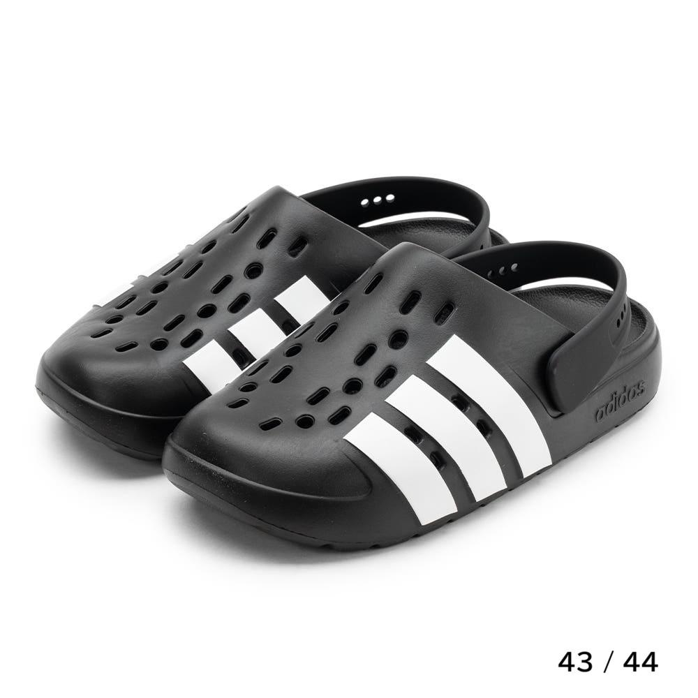 adidas Кроксы Adilette Clog 2.0 - Черный / Белый (JQ8058)