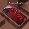 Полностью бриллиантовый чехол для телефона Samsung Galaxy S10 20 Plus 21 FE 22 23 24 FE 25 Ultra, черный, из закаленного стекла, твердый