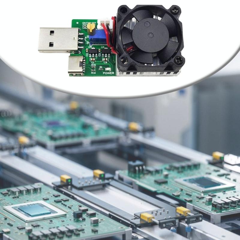 Industrial Programmable Load Device 0.15A 3A Adjustable Current 15W Power For Circuit Analysis