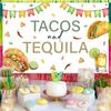 Kreatwow Декорация для вечеринки Тако и Текила Фон 4,92 * 3,28 фута Вечеринка Taco Tuesdays Декорация для тако-бара Cinco De Mayo Коктейль Текила