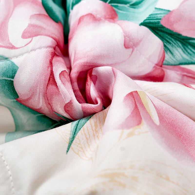 Fuanna Washed Anti-Bacterial Seven-Hole Summer Quilt