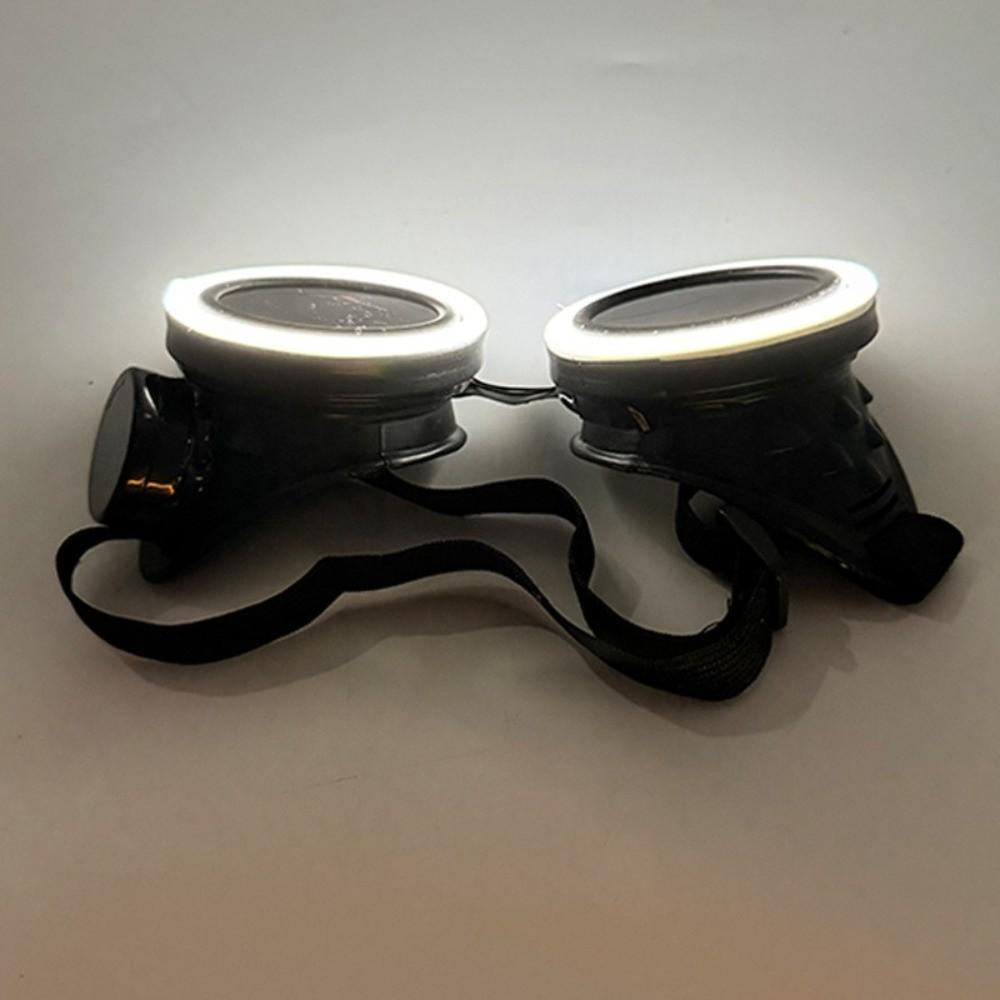 Fashion Wireless LED Glowing Glasses Punk Style Cool Light Up Glasses Unique Funny Novelty Party Glasses Christmas Gift
