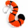 Adult DIY Cosplay Tiger Tail Prop Waist Decoration Anime Costume Photography Fluffy Faux Fur Accessory