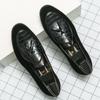 Мужская обувь большого размера, новые повседневные кожаные туфли, модные туфли-лоферы с кисточками, трендовые кожаные туфли без застежек H573