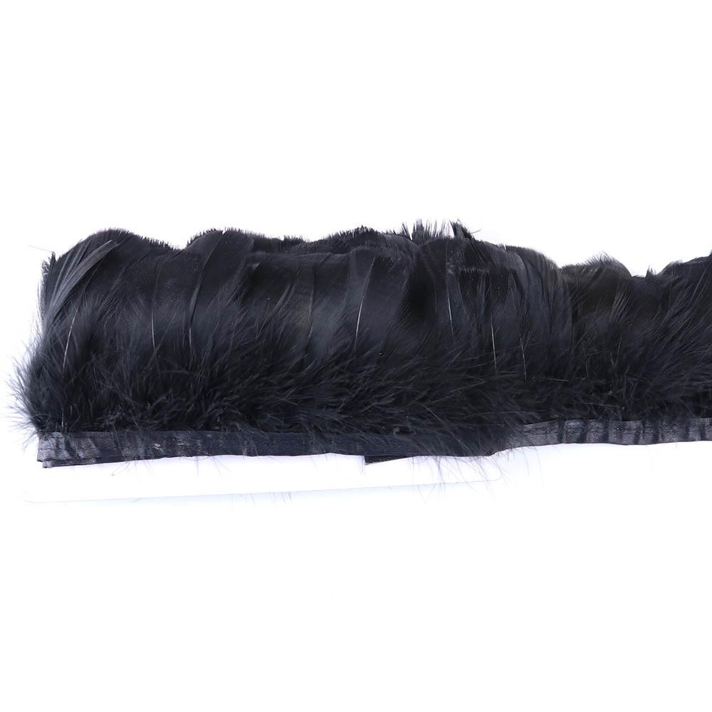 Средний плавучий край ткани 8-10 см, реквизит для сценической съемки, многоцветное гусиное перо 