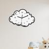 Cloud Wall Clock Cute Decorative Quiet Modern Acrylic Watch for Bedroom Kindergarten