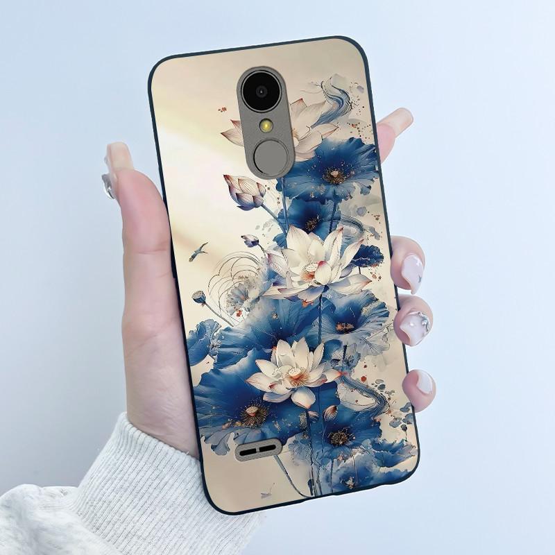 Чехол для LG K4 2017 X230/LG K8 2017 X300 Тонкий Чехол Эстетичный Роскошный Милый Крутой Мальчики Девочки Черный Матовый Мягкий Силикон Задняя Крышка