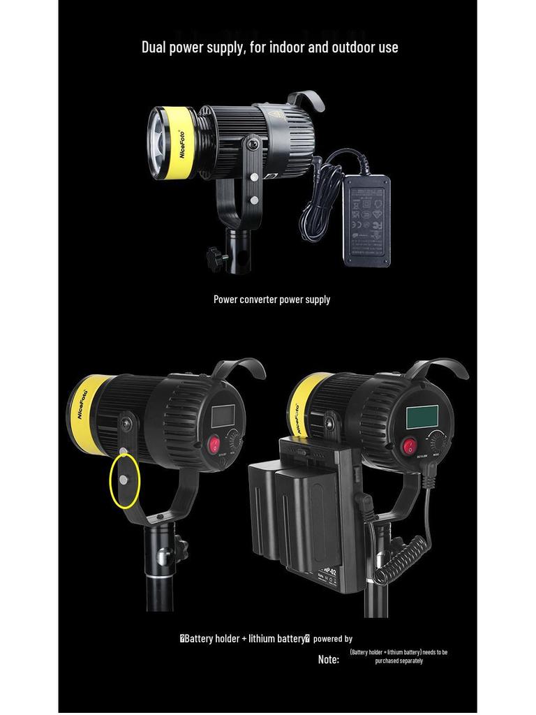 8-ламповая светодиодная подсветка BJ-600B для видеосъемки и e-commerce ювелирных изделий