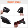 Carbon Fiber ABS Outer Door Handle Shell Cover Trim For Toyota Hilux 2015-2024