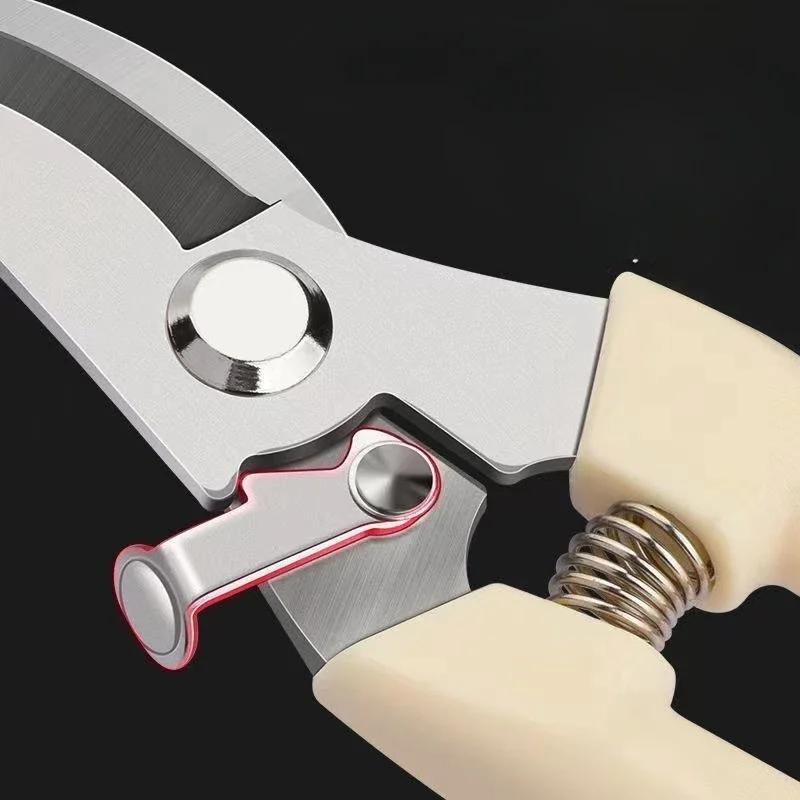 Ручной секатор премиум-класса из стали, садовые ножницы, садовые ножницы с эргономичным садовым секатором, аксессуары, детали, ручки, инструмент