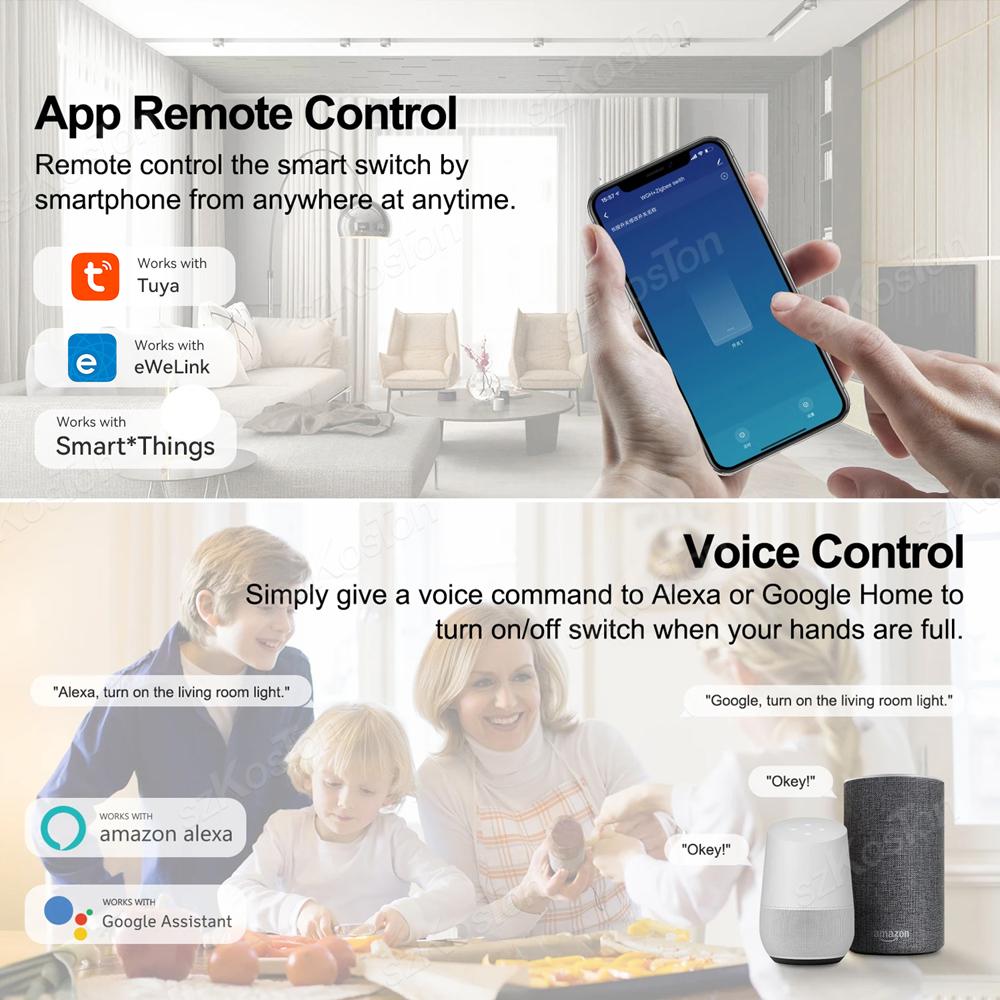 Модуль интеллектуального коммутатора ZigBee с открытым исходным кодом для автоматизации умного дома для шлюза ZigBee Hub Реле автоматического выключателя для Zigbee2MQTT Tasmota HA