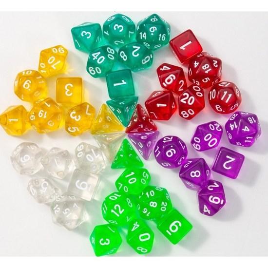 TRPG набор многогранных кубиков настольная игра с числами 4-гранные 6-гранные 8-гранные 10-гранные 12-гранные 20-гранные многогранные кубики правильный многогранник,Корейская игра