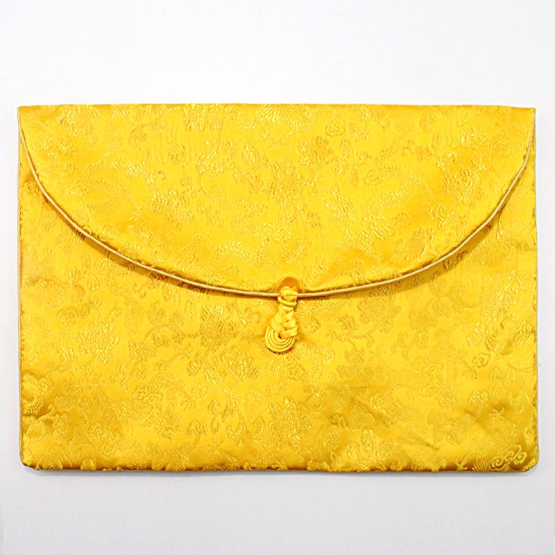 High-Grade Buddhist Scripture Storage Cloth Bag, 24x34cm