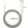 4 Pieces of Long Drain Brushes. They Are Flexible Unclogging Pipe Brushes, Ultra-thin Cleaning Brushes, and Hose Pipe Brushes