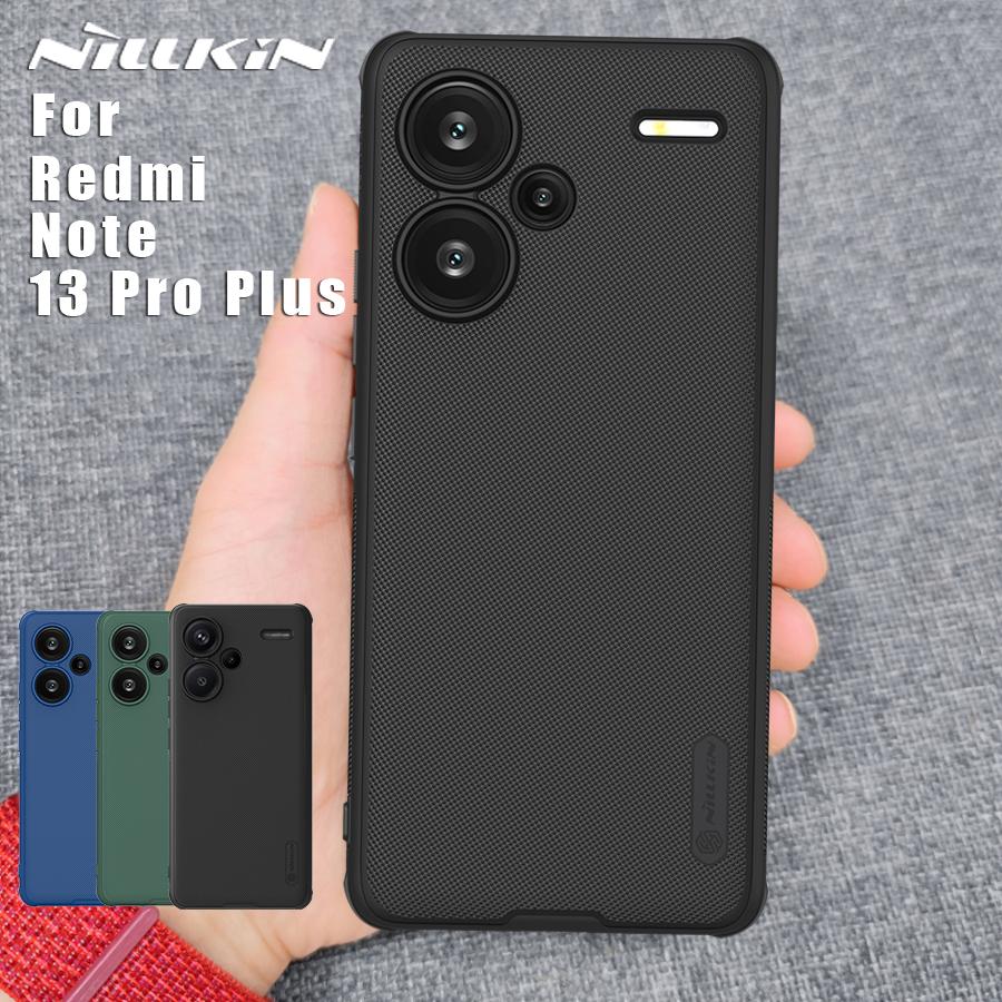 Чехол Nillkin для Xiaomi Redmi Note 13 Pro Plus 5G Frosted Pro 360 PC TPU Bumper Matte PC TPU Full Back Cover