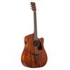 Ibanez Performance Series Dreadnought Acoustic-Electric Guitar, Open-Pore Natural, PF12MHCE-OPN