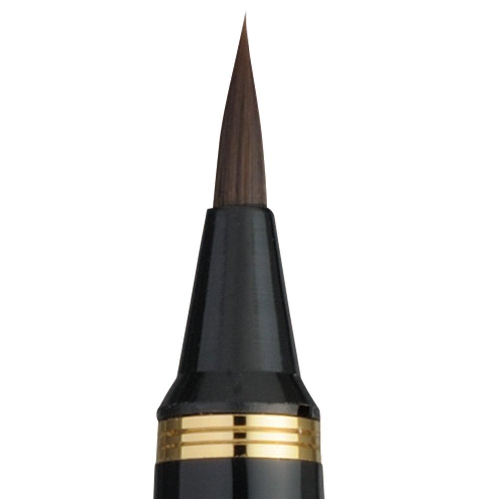 Kuretake Сменный наконечник-кисть Kuretake Fountain Оригинальная ручка Yume DAM4, Наконечник, Ручка, Кисть, Лак, Гинга,