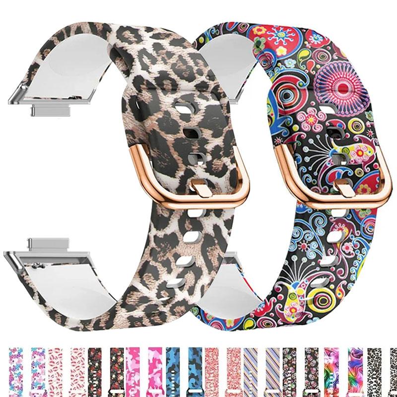 Печать резинового ремешка для Huawei Watch Fit 3 Сменный ремешок для умных часов Браслет Correa Huawei watch fit3 watc band