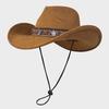Women S Wide Brim Cowboy Hat Summer Sun Protection Outdoor Travel Hiking Cap
