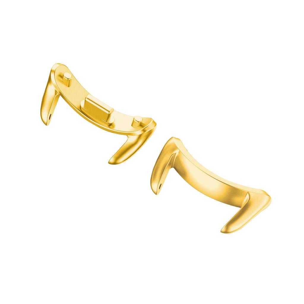 Brand New 1 Double 12mm Zinc Alloy Arc Connector For Xiaomi Mi Band 8 Metal Connector Head Grain Stainless Steel Plug Adapter