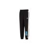 Knit Jogger Pants With Cuffed Ankles And Logo Men Bottoms Black 538781-01