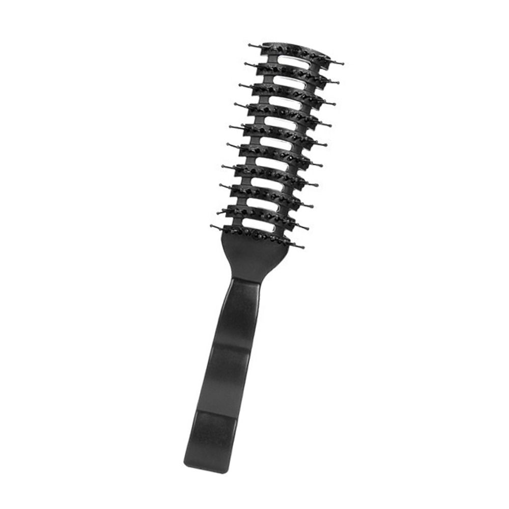Plastic Anti-static Heat Comb Professional Massage Ribs Hair Comb Detangling Vent Brush  Men/Boy