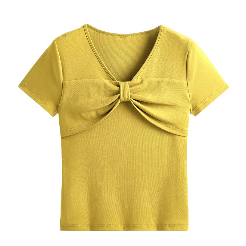 Летняя тонкая футболка с круглым вырезом, пуловер, женские топы с короткими рукавами