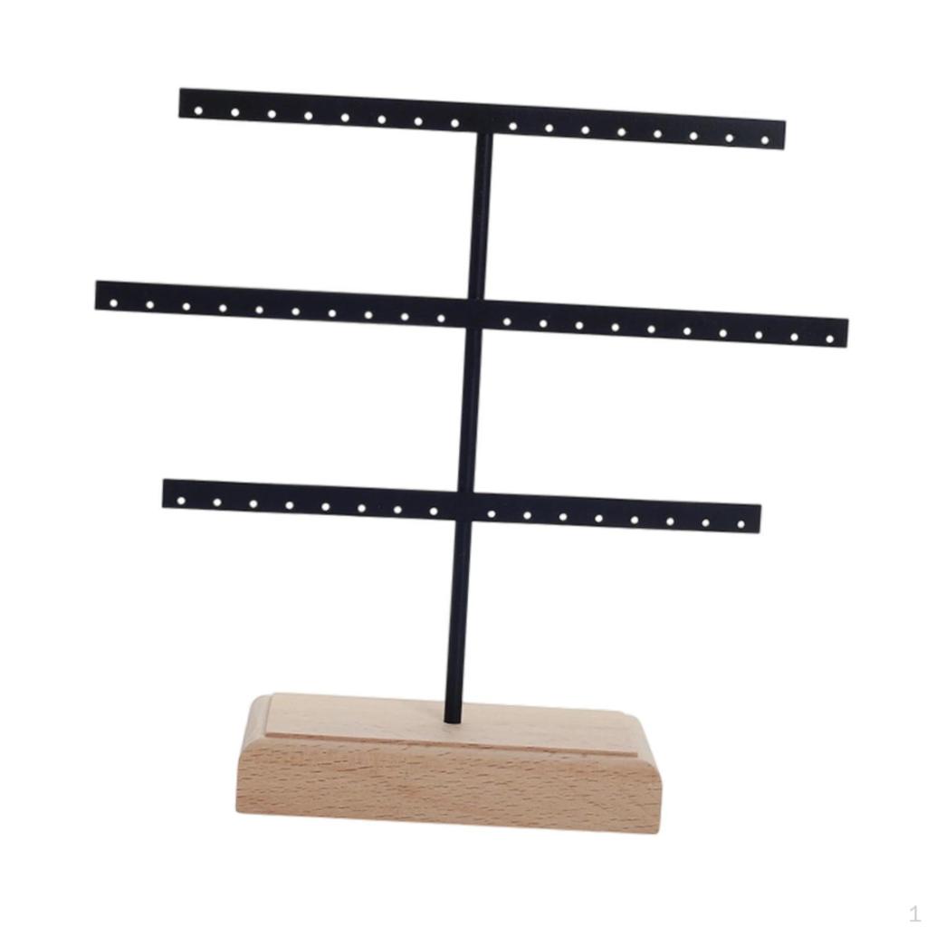 Серьги-органайзеры, подвесные держатели, подарок для мамы, 3 яруса, серьги-гвоздики, ювелирные изделия, дисплей