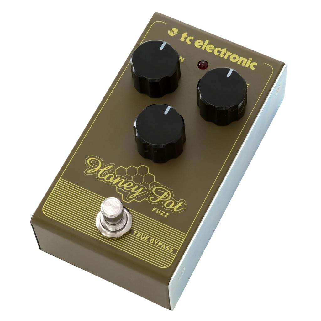 Tc Electronic Analog Fuzz Pedal Wide Gain Range Analog Circuit Design True Bypass HONEY POT FUZZ